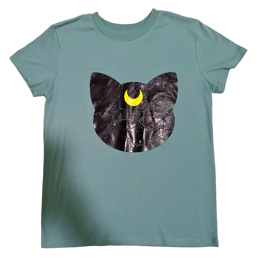 🛍️ SHEIN Luna Cat Short Sleeve T-Shirt Womens Size S